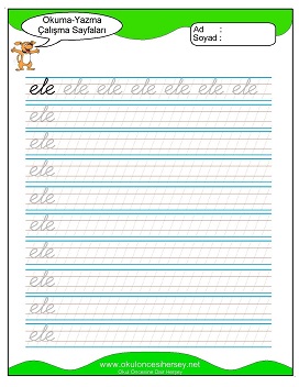 Elat Grubu Çalışma Sayfaları